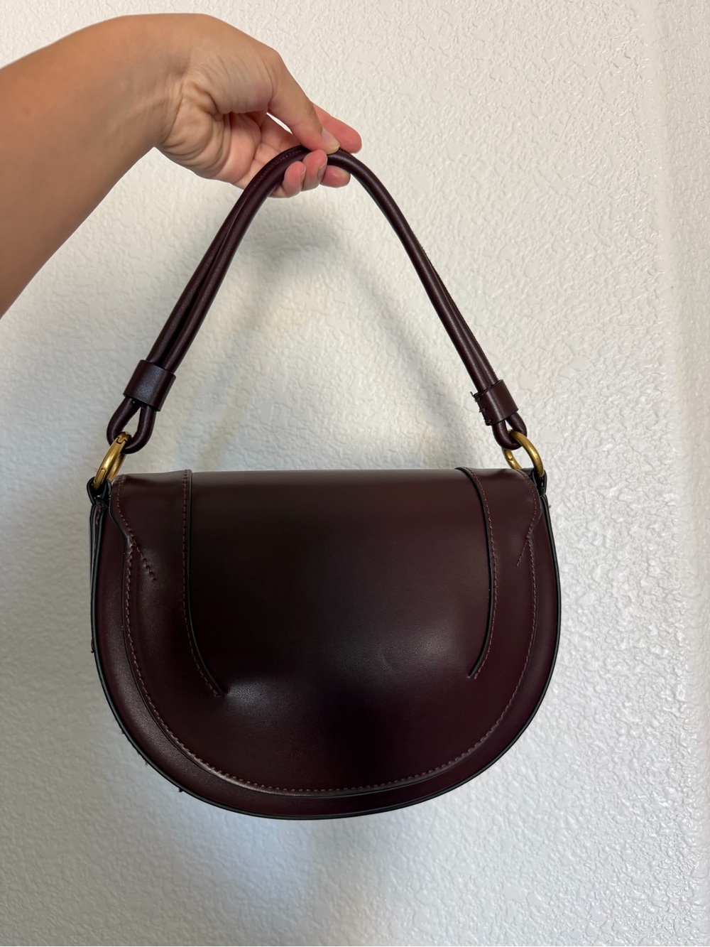 Zara Burgandy Crossbody/Handbag